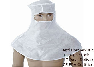 Chine Médical au-dessus de la couverture de tête de chirurgie d'épaule, couvertures de barbe de Cleanroom non tissées fournisseur