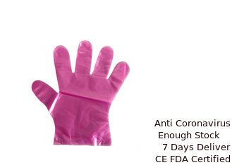 Chine Gants chirurgicaux de main de polyéthylène, anti produit chimique biodégradable de gants jetables fournisseur