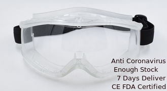 Chine Lunettes de sécurité médicales adaptées aux besoins du client de logo, verres protecteurs chirurgicaux confortables fournisseur
