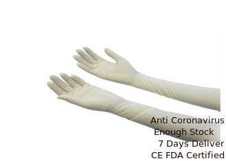 Chine Gants jetables de main de longue douille, mettre facile de gants jetables de pe fournisseur