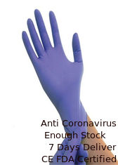 Chine Prévention confortable de fatigue de polythène de forme anatomique écologique de gants jetables fournisseur