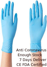 Chine Représentation à forte adhésion d'infection de poudre de gants libres non croisés de vinyle fournisseur