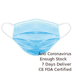 Chine Masque jetable parfait de bouche de la poussière antibactérien non tissé de masque protecteur de 3 couches fournisseur