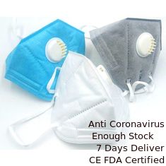 Chine Anti masque de poussière pliable de la poussière FFP2 avec la capacité élevée de filtration de valve fournisseur