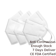Chine Logo non tissé pliable durable de virus de couche externe du masque FFP2 anti adapté aux besoins du client fournisseur