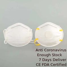 Chine De la tasse FFP2 de masque textile tissé blanc non pour la construction/médecine/textile fournisseur