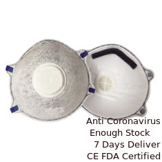 Chine Respirateur personnel de l'utilisation N95 d'anti de bactéries masque de la tasse FFP2 avec la valve fournisseur