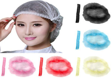 Couverture principale chirurgicale libre de latex, chapeaux chirurgicaux jetables colorés pour le laboratoire fournisseur
