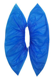 Les couvertures en plastique matérielles de chaussure de CPE, pied en plastique jetable couvre d'anti biens de virus fournisseur