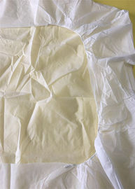 Non coin imperméable jetable de l'élastique quatre de preuve d'huile de protecteur de matelas de glissement fournisseur