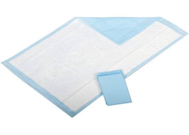 Absorbant bleu de hautes eaux de couleur de protecteur jetable respirable de matelas fournisseur