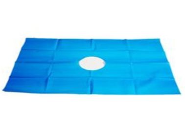 Le tissu réutilisable imperméable chirurgical drape d'anti bactéries avec le trou d'ouverture fournisseur