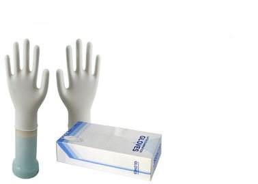 Matériel 100% chirurgical de latex de gants de main d'examen médical imperméable fournisseur