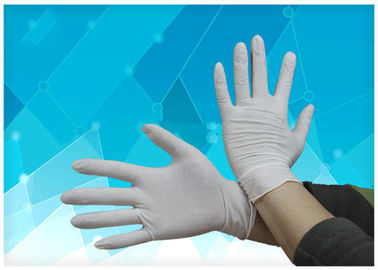 Les gants jetables clairs d'élasticité, gants jetables de polythène lissent la surface fournisseur