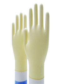 Gants jetables sanitaires de main, anti produits chimiques de main de gants de latex stérile de nature fournisseur