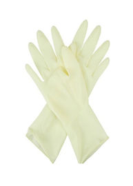 Gants jetables sanitaires de main, anti produits chimiques de main de gants de latex stérile de nature fournisseur