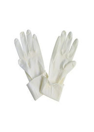 Gants jetables de main de longue douille, mettre facile de gants jetables de pe fournisseur