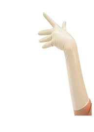 Longévité mettante facile de couleur uniforme d'anti gants jetables statiques de polyéthylène longue fournisseur