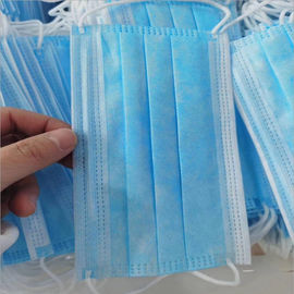 Masque protecteur non tissé jetable confortable, masque protecteur hygiénique pour le travailleur fournisseur