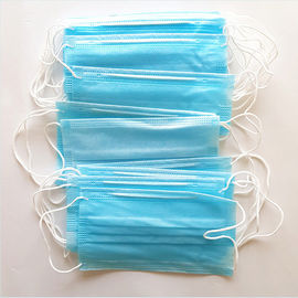 Masque protecteur non tissé jetable confortable, masque protecteur hygiénique pour le travailleur fournisseur
