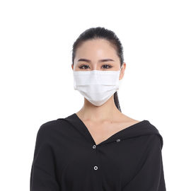Masque protecteur jetable de 3 plis de l'anti poussière, masque protecteur jetable non tissé fournisseur