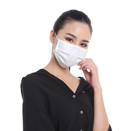Masque protecteur jetable de 3 plis de l'anti poussière, masque protecteur jetable non tissé fournisseur