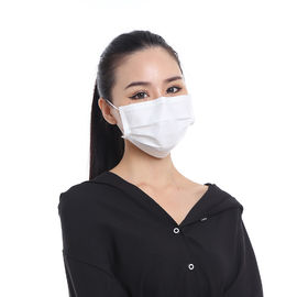 Masque protecteur jetable de 3 plis de l'anti poussière, masque protecteur jetable non tissé fournisseur