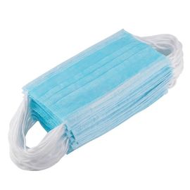 Sécurité personnelle jetable écologique de masque protecteur avec 3 plis non tissés fournisseur
