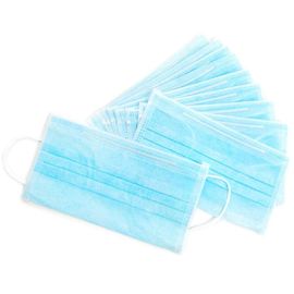 Sécurité personnelle jetable écologique de masque protecteur avec 3 plis non tissés fournisseur