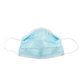 Masque protecteur non tissé jetable bleu trois couches de masque vert d'adultes fournisseur