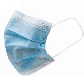 Le masque respiratoire jetable qui respecte l'environnement, 3 manient le masque protecteur habilement non tissé fournisseur