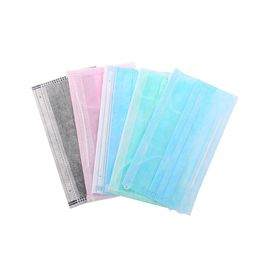 Le masque respiratoire jetable qui respecte l'environnement, 3 manient le masque protecteur habilement non tissé fournisseur