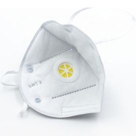 Anti masque de poussière pliable de la poussière FFP2 avec la capacité élevée de filtration de valve fournisseur