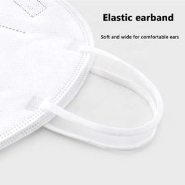 Anti masque protecteur KN95 pliable de la pollution 3D, masque de sécurité du filtre à air 4-Layer fournisseur