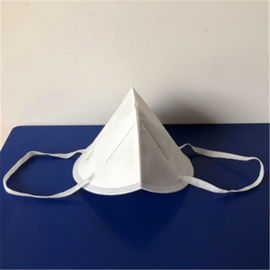 Masque jetable plat de l'antivirus N95 du respirateur FFP2 de pli vertical confortable de masque fournisseur