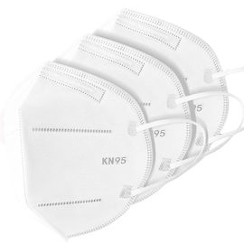 Preuve de la poussière pliant le masque protecteur jetable non tissé du masque FFP2 avec Earloop élastique fournisseur