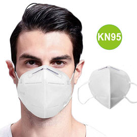 Preuve de la poussière pliant le masque protecteur jetable non tissé du masque FFP2 avec Earloop élastique fournisseur