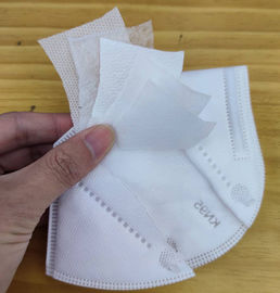 Couleur blanche se pliante de masque du respirateur FFP2 pour la fabrication électronique fournisseur