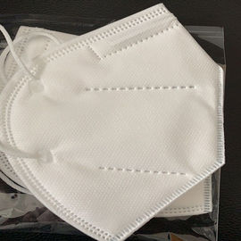 Protection de P.M. 2,5 pliant le masque blanc du pli Ffp2 KN95 de couleur du masque FFP2 fournisseur