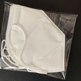 Protection de P.M. 2,5 pliant le masque blanc du pli Ffp2 KN95 de couleur du masque FFP2 fournisseur