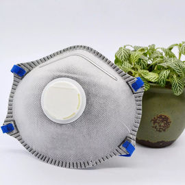 Type masque jetable de FFP2, masque d'Earloop de poussière Valved respirable fournisseur