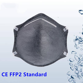 Le respirateur de filtre jetable du carbone FFP2, 4 manient le masque habilement de poussière jetable fournisseur