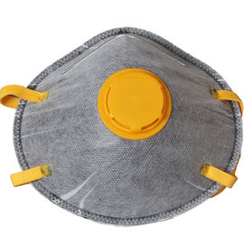Masque de la tasse par N95 FFP2 de charbon actif, masque de poussière non-tissé jetable avec la valve fournisseur